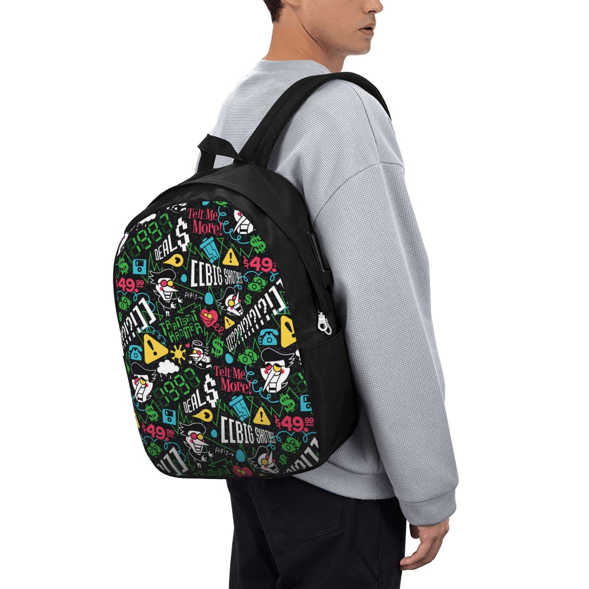 Laptop Bag - Deltarune SPAMTON G Rugzak Reisnotebooktas Computer
