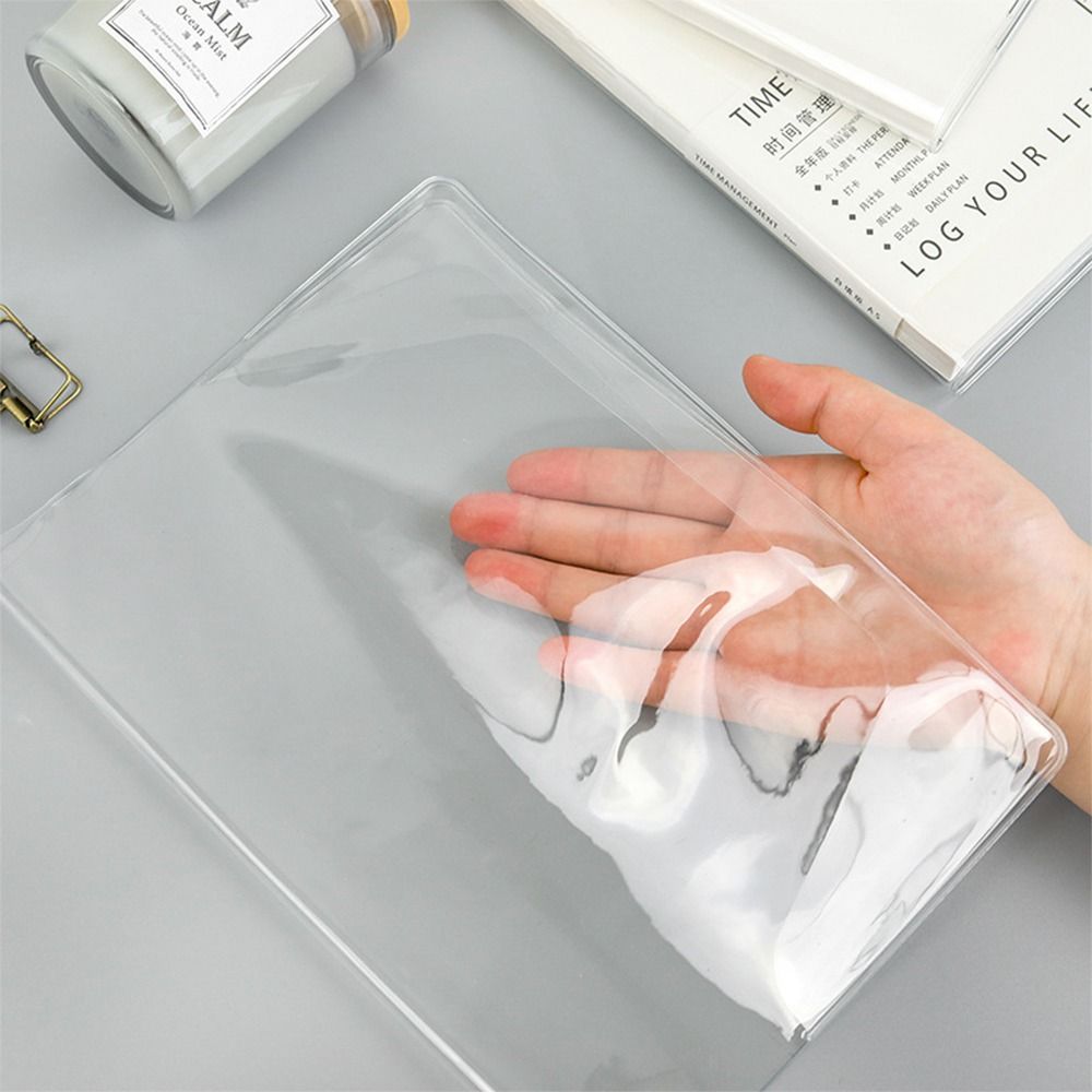 Laptop Sleeve - Dagboek A5/A6 Notebook Beschermhoes Transparant Waterdicht