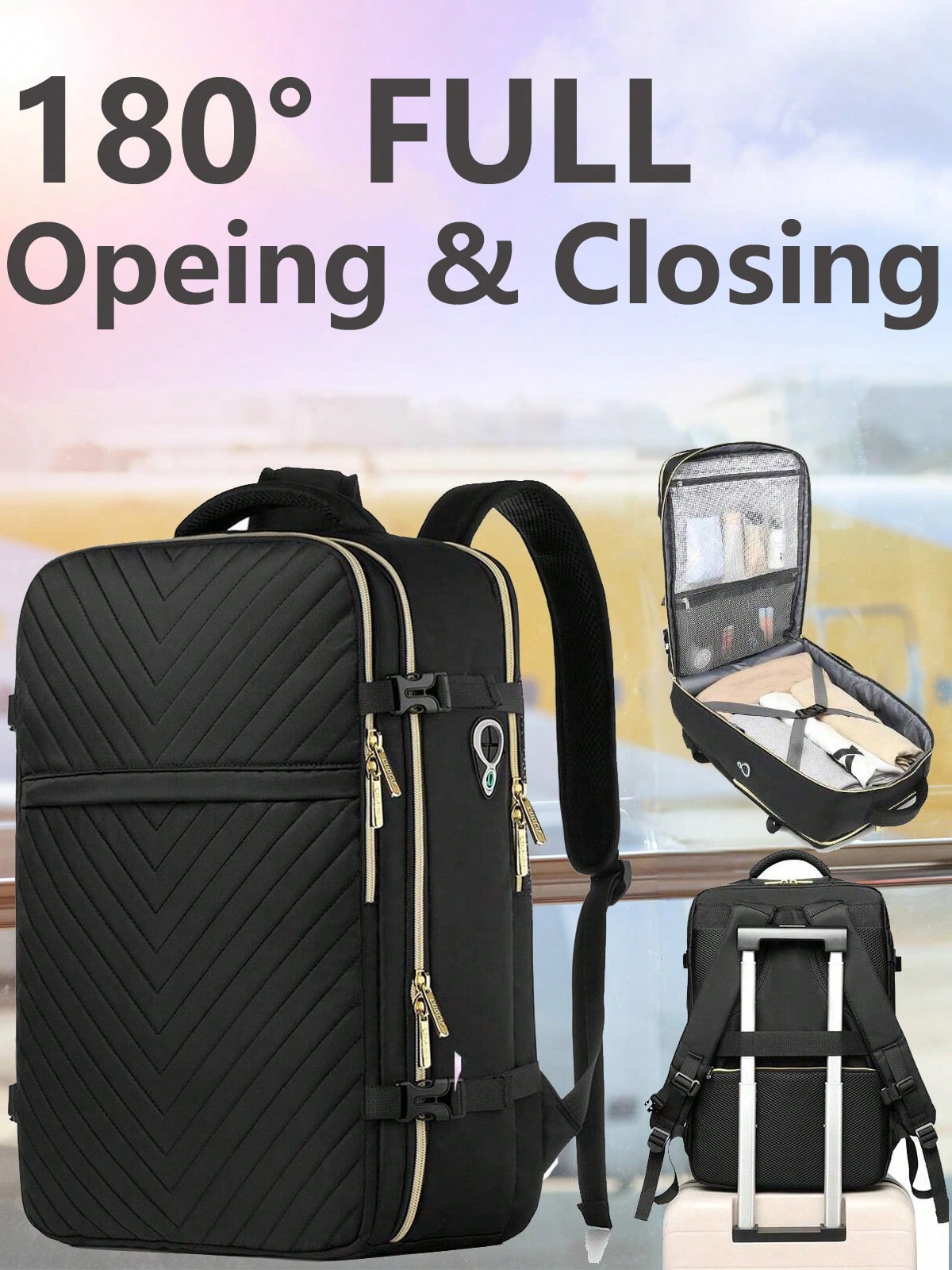 Grote handbagage reisrugzak -  - Laptop Bag recensie en prijs
