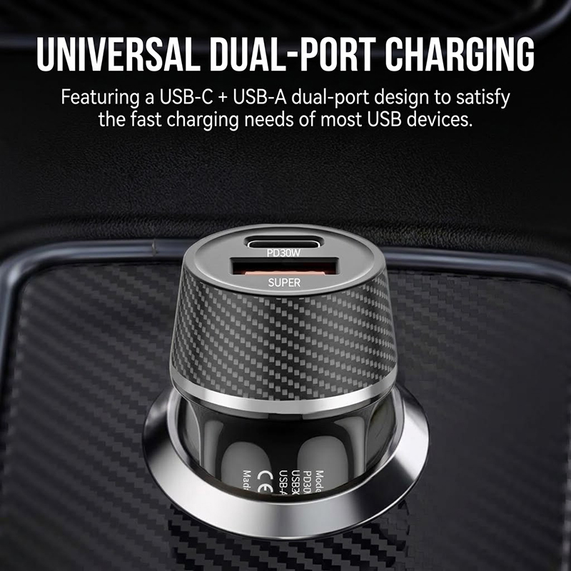 Snelle autolader 60W, adapter  - Usb C Hub recensie en prijs
