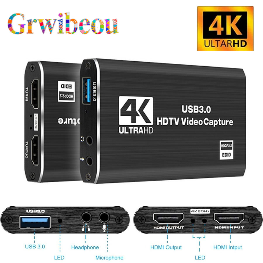 4K USB 3.0 Video Capture Card  - Hdmi Cable recensie en prijs