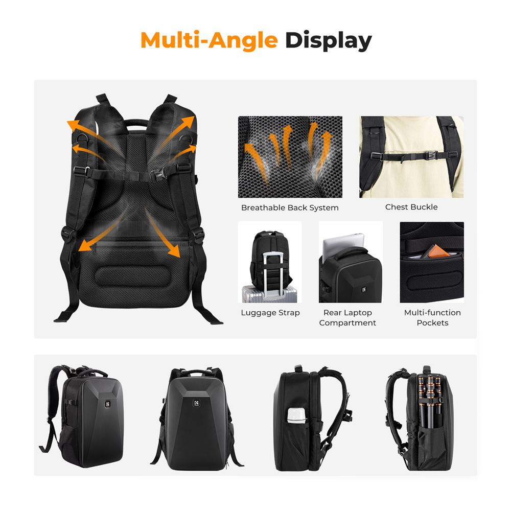 K&F CONCEPT Camera tas met gro - Laptop Original Accessories recensie en prijs